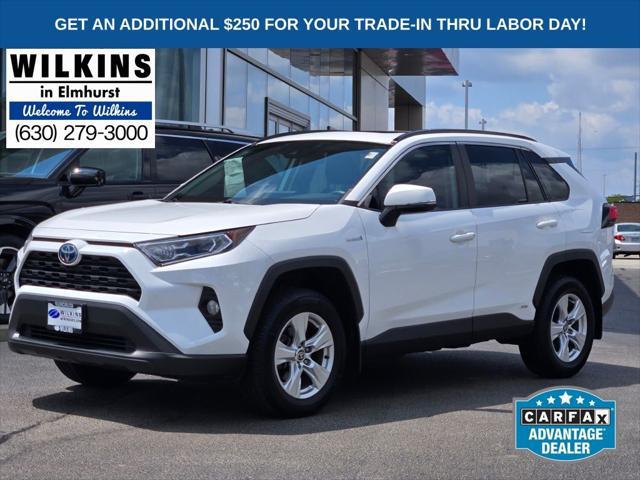 2021 Toyota RAV4 Hybrid XLE for sale in ELMHURST, IL