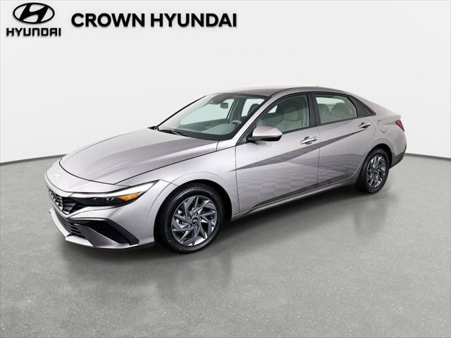 2024 Hyundai Elantra Hybrid Blue for sale in SAINT PETERSBURG, FL