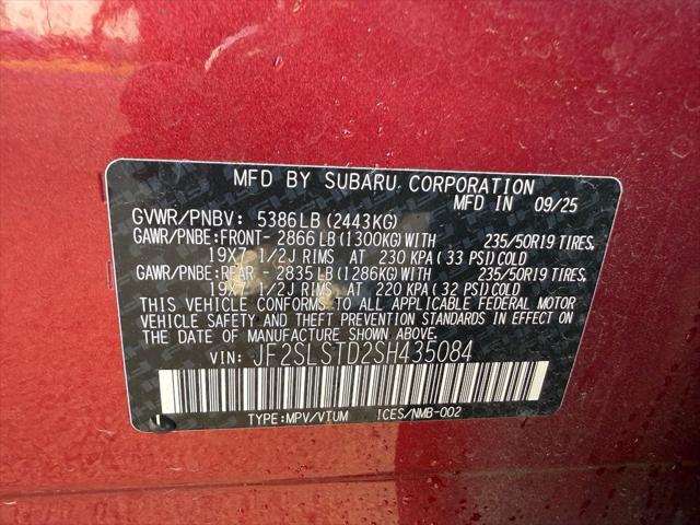 2025 Subaru Forester Touring Hybrid