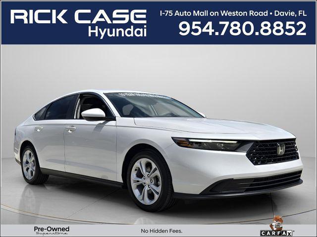 2025 Honda Accord Sedan LX for sale in DAVIE, FL