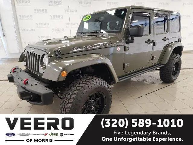 2015 Jeep Wrangler Unlimited Rubicon Hard Rock for sale in Morris, MN