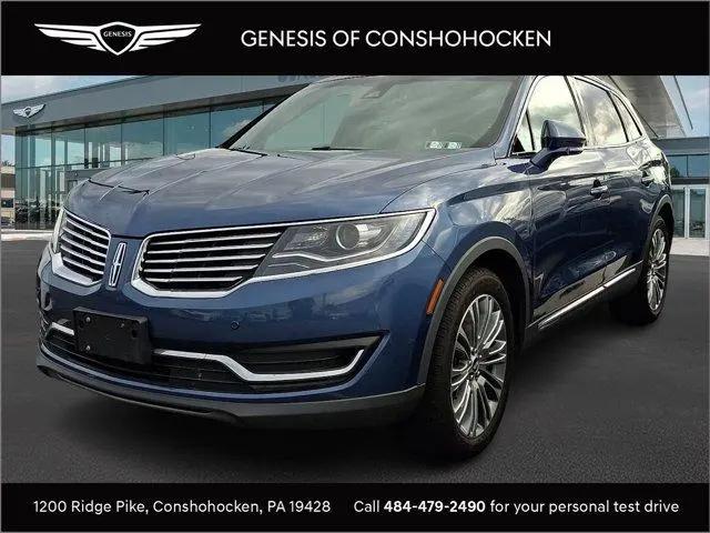 2018 Lincoln MKX Reserve for sale in CONSHOHOCKEN, PA