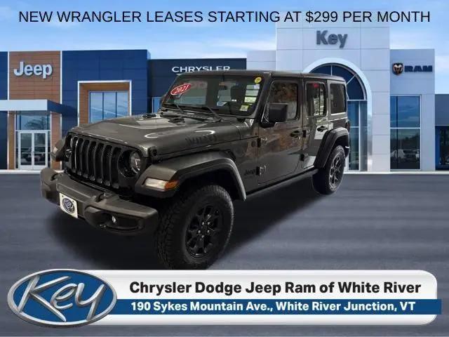 2021 Jeep Wrangler Willys 4x4 for sale in White River Junction, VT