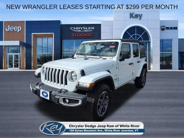 2023 Jeep Wrangler 4-Door Sahara 4x4 for sale in White River Junction, VT
