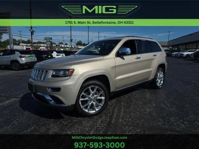 2014 Jeep Grand Cherokee Summit for sale in Bellefontaine, OH