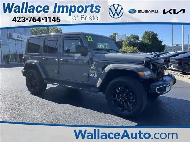 2022 Jeep Wrangler 4xe Unlimited Sahara 4x4 for sale in Bristol, TN