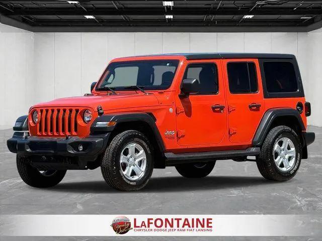 2019 Jeep Wrangler Unlimited Sport S 4x4 for sale in Lansing, MI