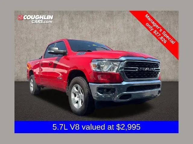 2022 Ram 1500 Big Horn Quad Cab 4x4 64 Box for sale in Marysville, OH