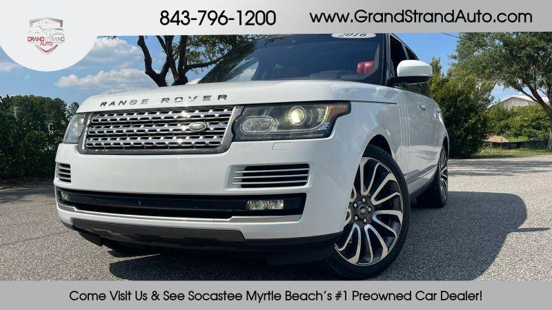 2016 Land Rover Range Rover 5.0L V8 Supercharged Autobiography