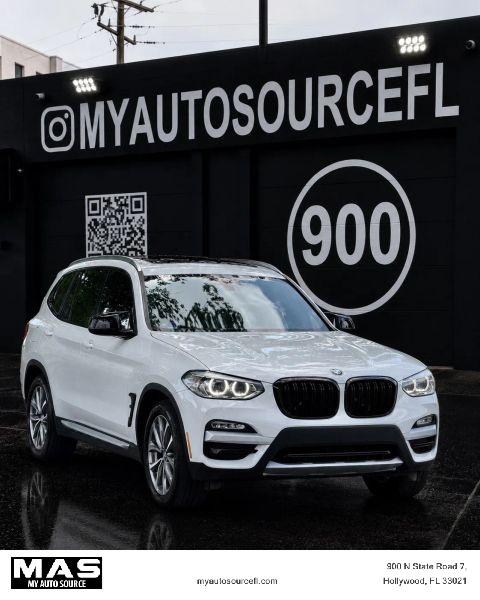 2019 BMW X3 sDrive30i for sale in Hollywood, FL