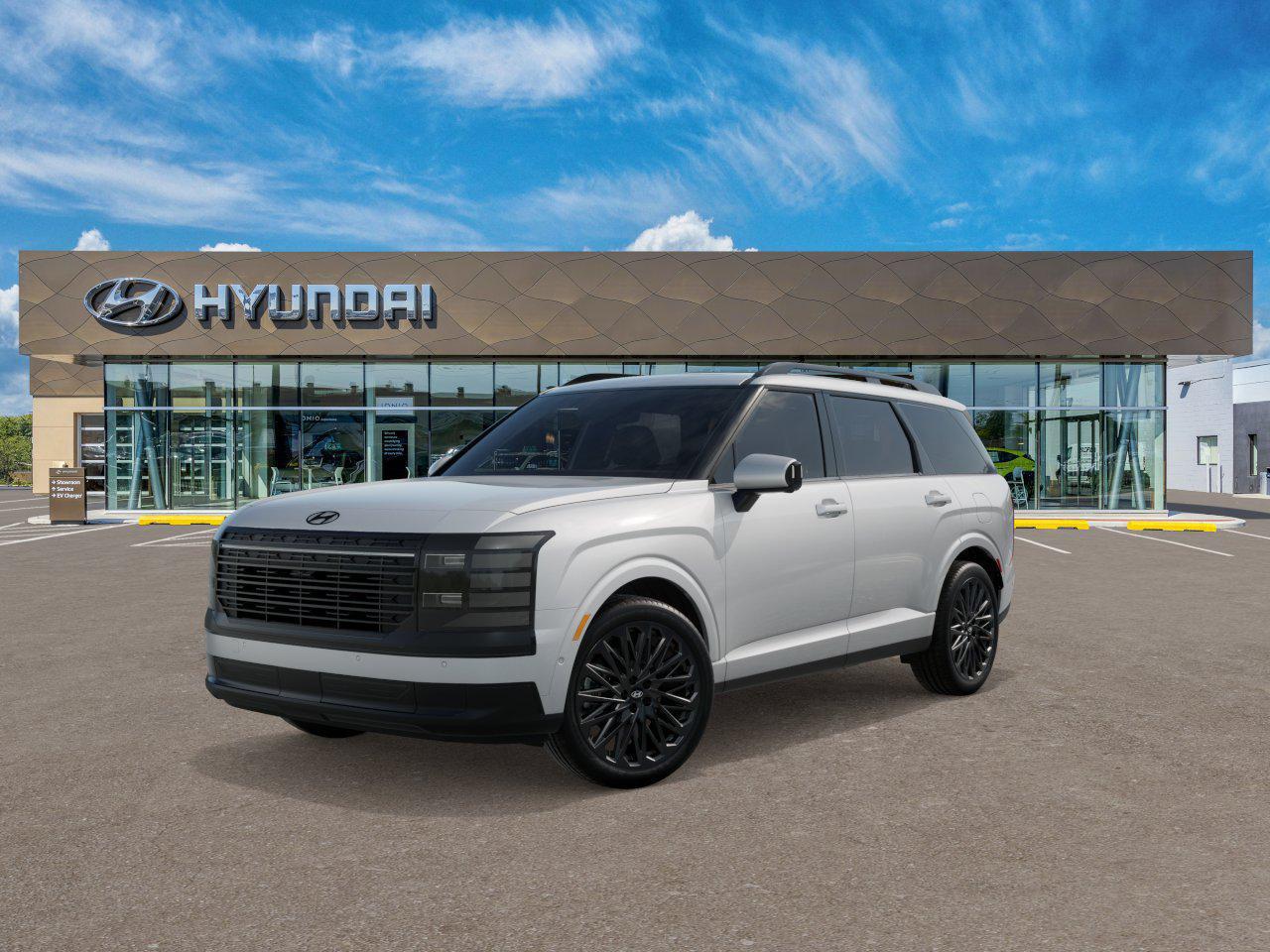 Creamy White Pearl 2027 Hyundai Palisade Hybrid SUV / Crossover All-Wheel Drive Automatic