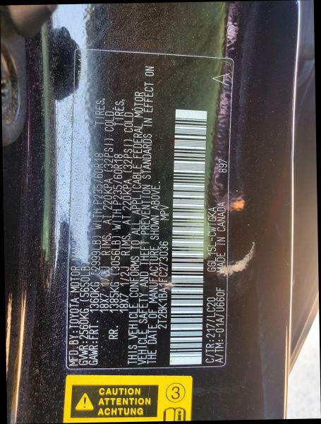 2015 Lexus RX 350 350