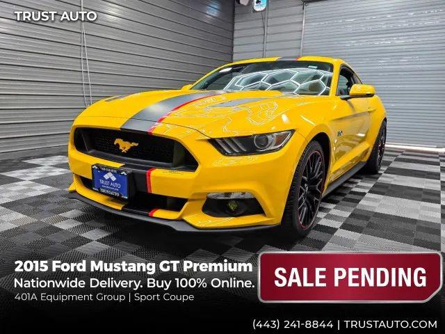 2015 Ford Mustang GT Premium for sale in Sykesville, MD
