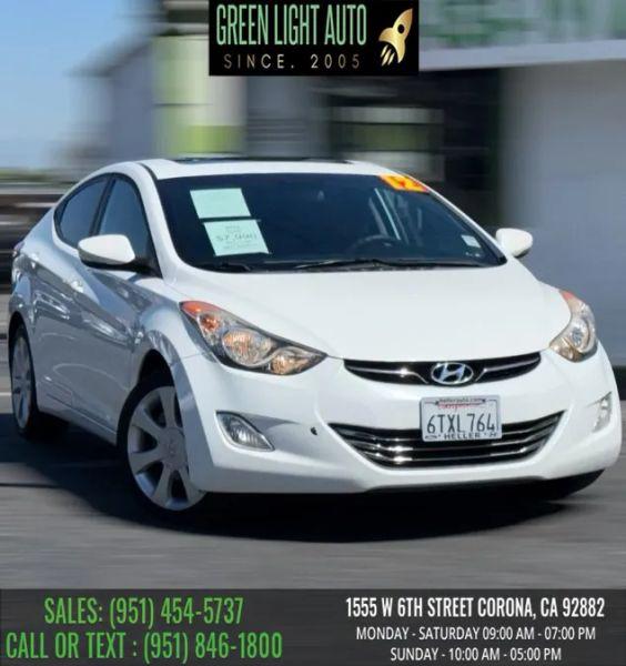 2012 Hyundai Elantra Limited for sale in Corona, CA