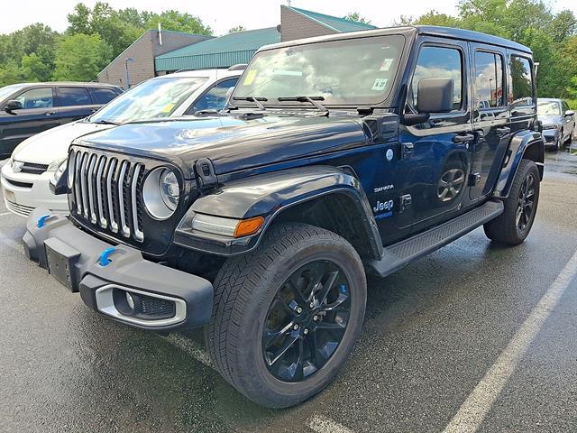 Used 2022 Jeep Wrangler 4xe Unlimited Sahara 4x4 For Sale in East Hanover, NJ
