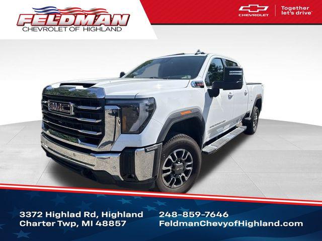 2025 GMC Sierra 3500HD 4WD Crew Cab Standard Bed SLE for sale in Highland, MI