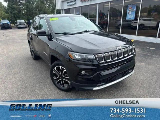 2022 Jeep Compass Limited 4x4 for sale in Chelsea, MI