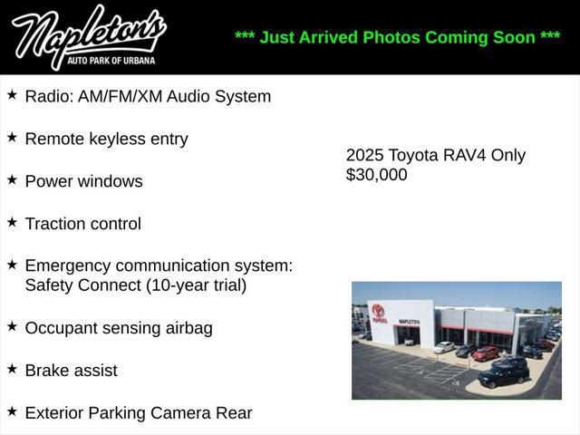 2025 Toyota RAV4 LE for sale in URBANA, IL
