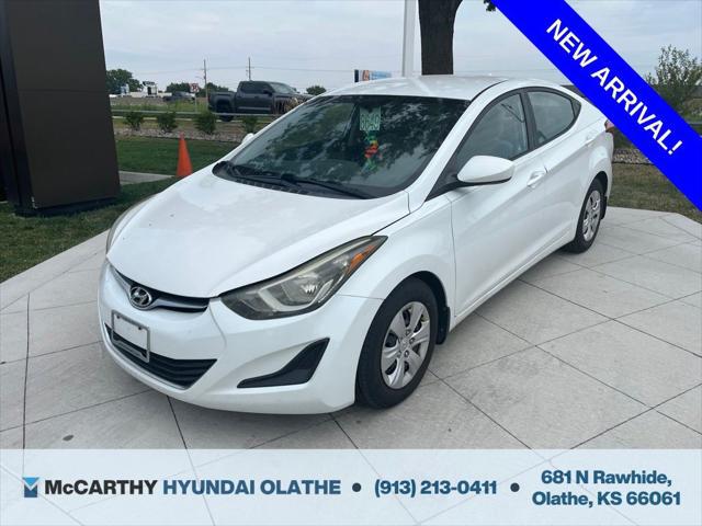 2016 Hyundai Elantra SE for sale in OLATHE, KS