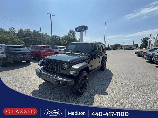 2022 Jeep Wrangler Unlimited Willys 4x4 for sale in Madison, OH