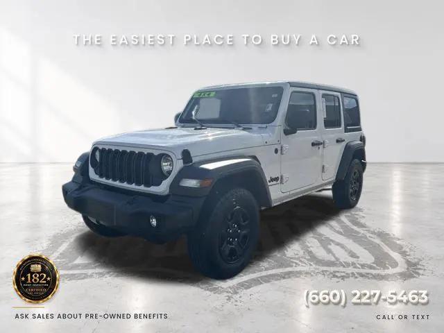 2024 Jeep Wrangler 4-Door Sport 4x4 for sale in Clinton, MO