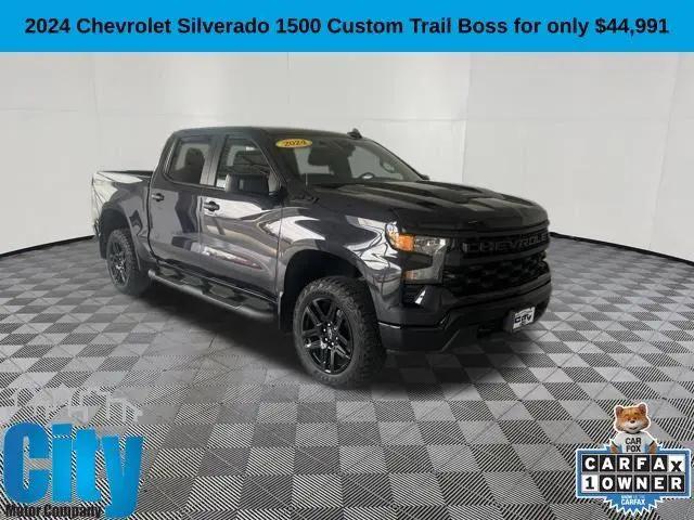 2024 Chevrolet Silverado 1500 4WD Crew Cab Short Bed Custom Trail Boss for sale in Great Falls, MT