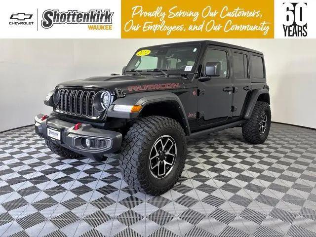 2024 Jeep Wrangler 4-Door Rubicon 4x4 for sale in Waukee, IA