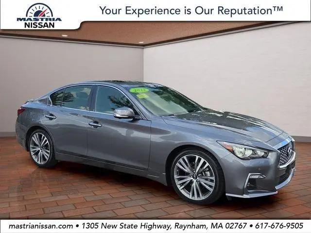 2022 INFINITI Q50 SENSORY AWD for sale in Raynham, MA