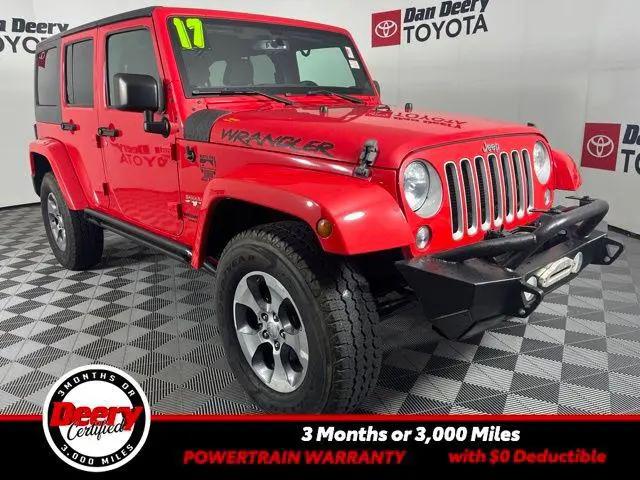 2017 Jeep Wrangler Unlimited Sahara for sale in Cedar Falls, IA