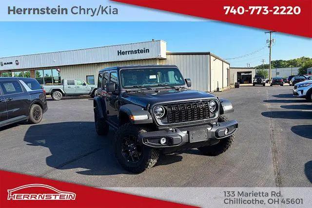 2025 Jeep Wrangler 4-Door Willys 4x4 for sale in Chillicothe, OH