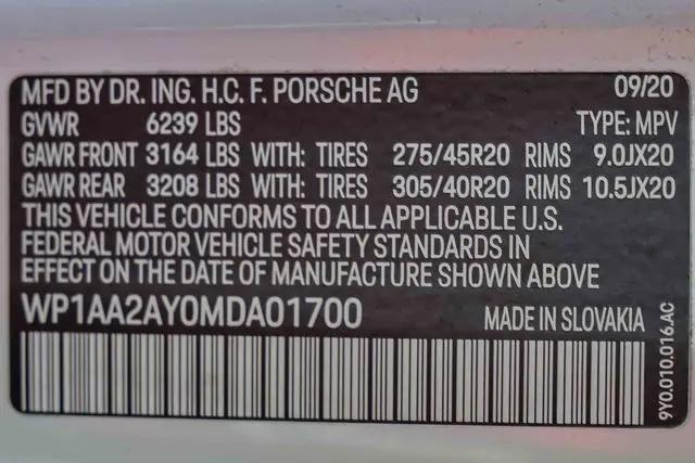 2021 Porsche Cayenne Cayenne
