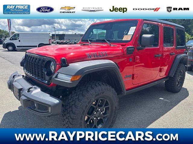 2025 Jeep Wrangler 4xe Willys 4xe for sale in Mount Pocono, PA