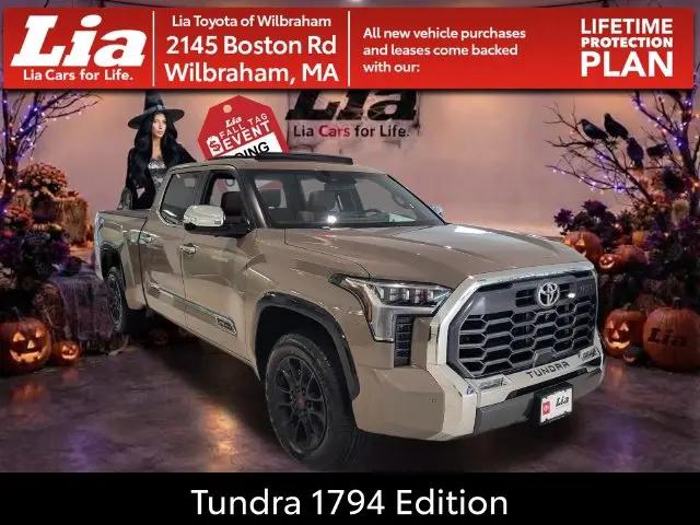 2026 Toyota Tundra 1794 Edition  CrewMax 6.5 Bed for sale in Wilbraham, MA
