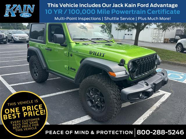 2025 Jeep Wrangler 2-Door Willys 4x4 for sale in Versailles, KY