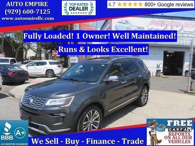 2018 Ford Explorer Platinum for sale in Brooklyn, NY