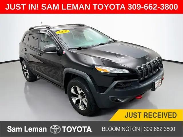 2018 Jeep Cherokee Trailhawk 4x4 for sale in Bloomington, IL