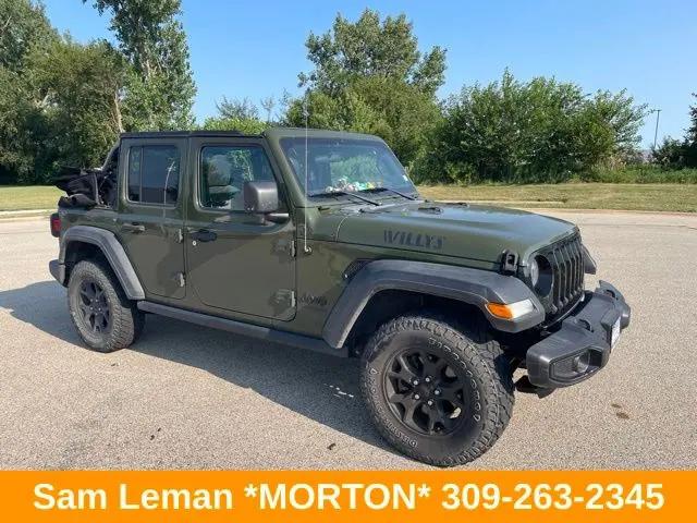 2021 Jeep Wrangler Willys 4x4 for sale in Morton, IL