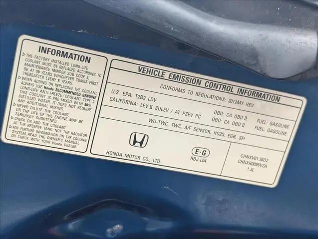 2012 Honda Insight EX
