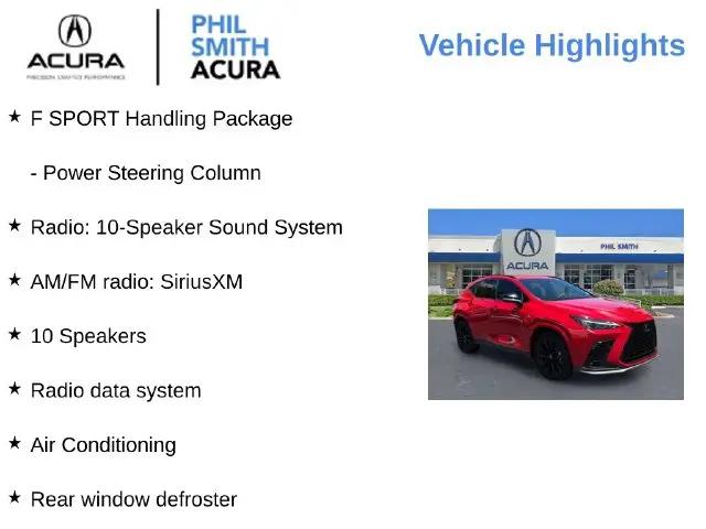 2022 Lexus NX NX 350 F SPORT Handling