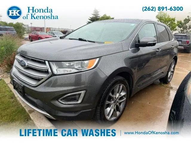 2017 Ford Edge Titanium for sale in Bristol, WI