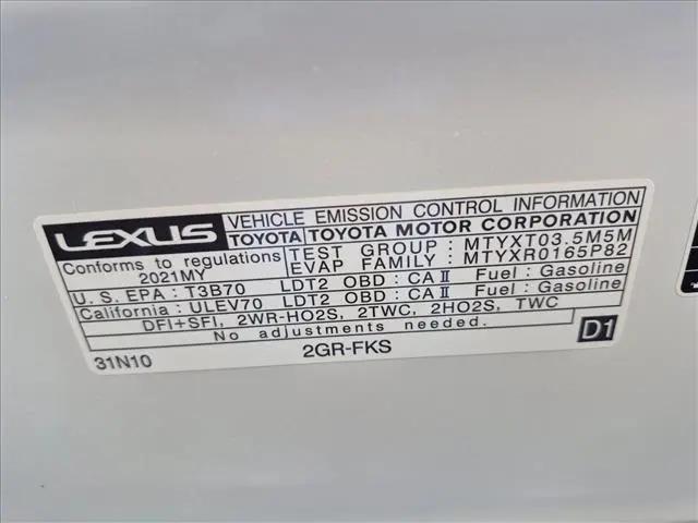 2021 Lexus RX 350 RX 350L