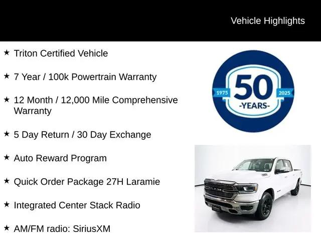 2022 Ram 1500 Laramie Crew Cab 4x4 57 Box
