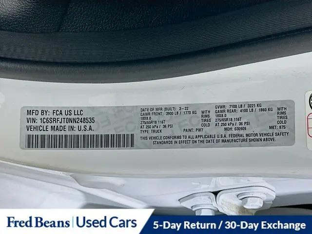 2022 Ram 1500 Laramie Crew Cab 4x4 57 Box