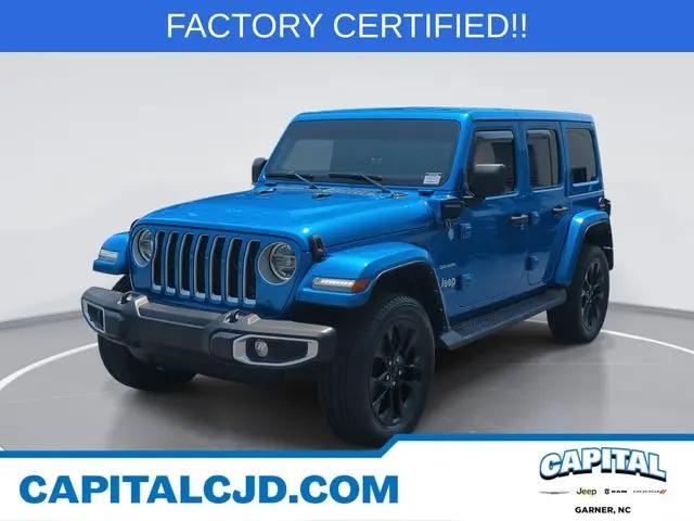 2021 Jeep Wrangler 4xe Unlimited Sahara 4x4 for sale in Garner, NC
