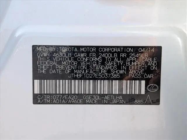 2014 Lexus IS 250 IS 250