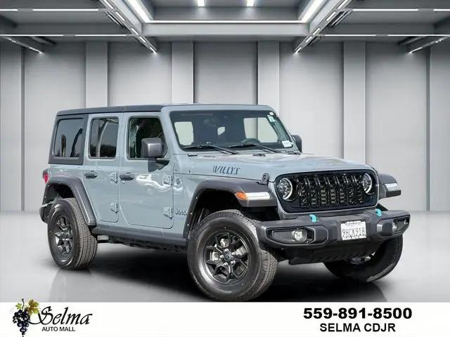 2024 Jeep Wrangler 4xe Willys 4xe for sale in Selma, CA