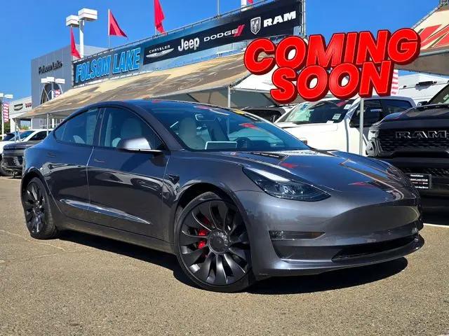 2023 Tesla Model 3 Performance Dual Motor All-Wheel Drive for sale in Folsom, CA