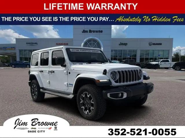 2025 Jeep Wrangler 4-Door Sahara 4x4 for sale in Dade City, FL