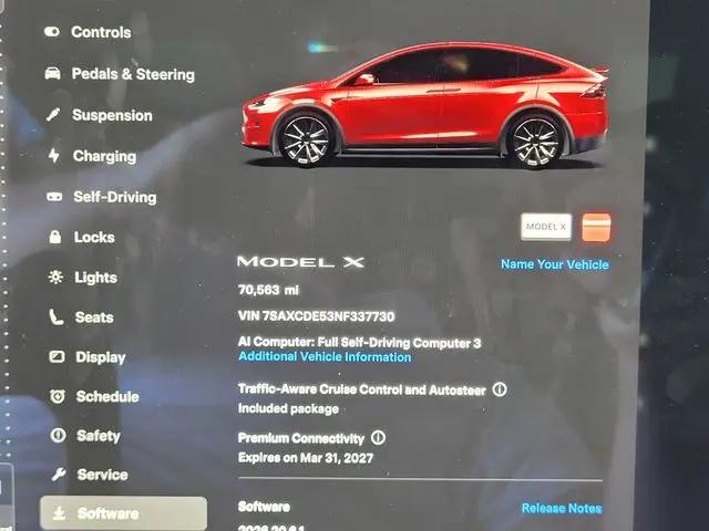 2022 Tesla Model X Dual Motor All-Wheel Drive