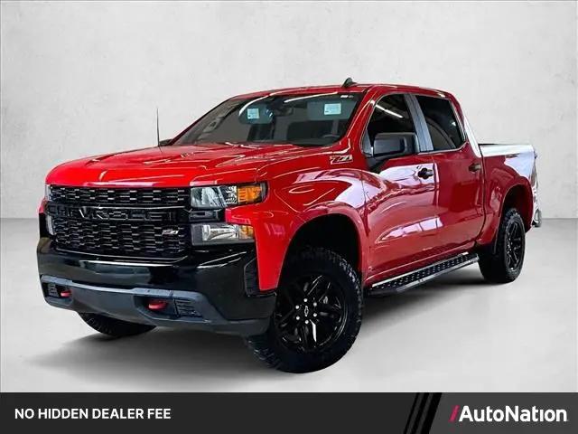 2021 Chevrolet Silverado 1500 4WD Crew Cab Short Bed Custom Trail Boss for sale in Fort Myers, FL